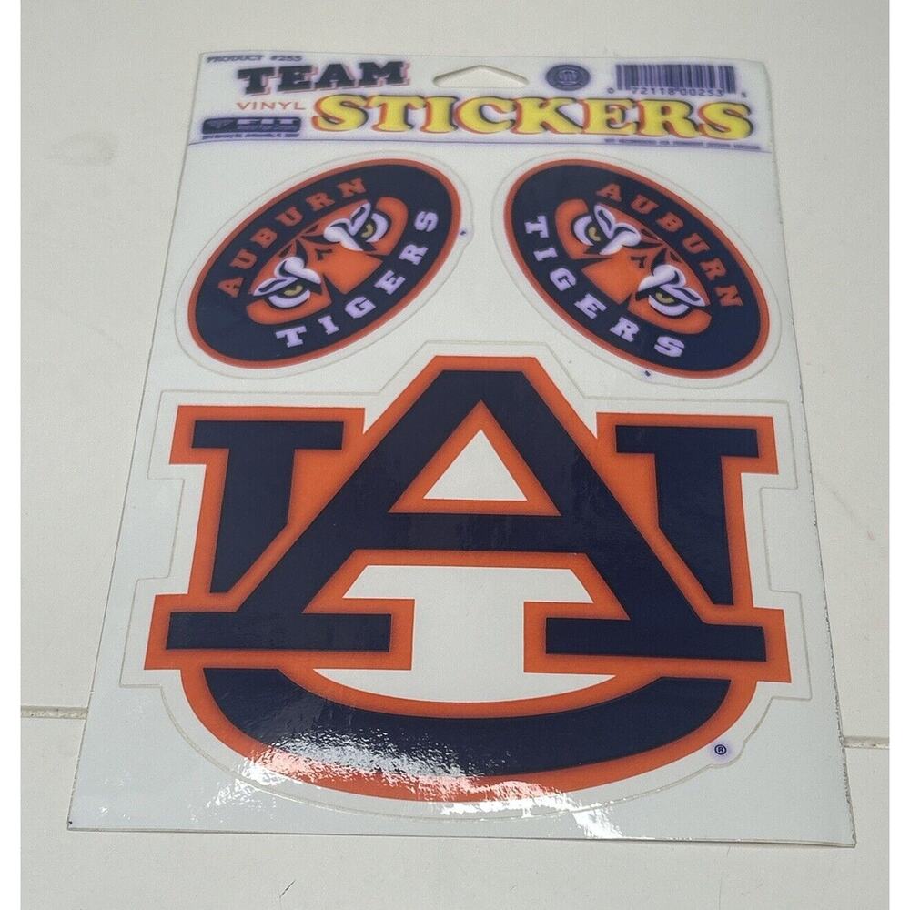 Auburn Tigers 3 Large Stickers Sheet‎